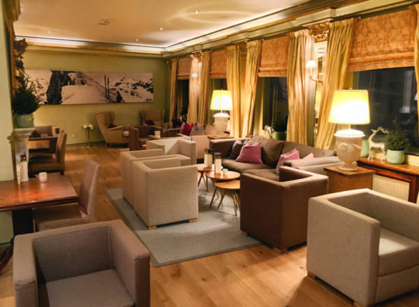 Hotel Steiner Sitzecke Lounge